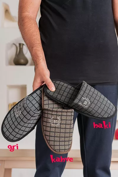 Set da 3 Pantofole da Uomo, Pacchetto Nuziale, Inverno, Pantofole Silenziose con Suola Leggera, Colori Misti da Uomo