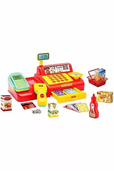 My Market - Shop-Joy Supermarket Cash Register Educational Toy Set