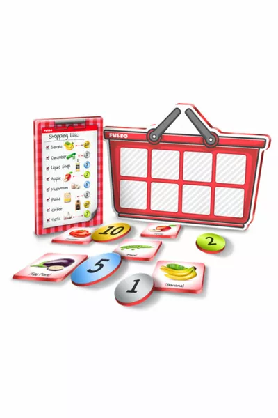 Игра за съвпадение и памет с пазарски списък