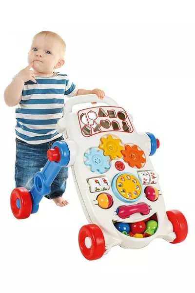 عربة الخطوة الأولى السعيدة