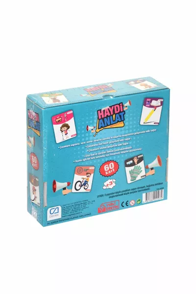 FABBATOYS Хайде да разкажем - Образователни игрални карти / +3 години