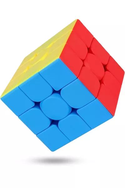 Speed Cube Cube Brein Kubus Levendige Kleuren Snelheidskubus, Fidget Speelgoed Reisspel