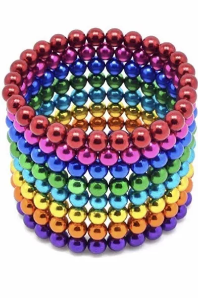 5mm 6 Kleuren Neodymium Magneetballetje voor Intelligentieontwikkeling