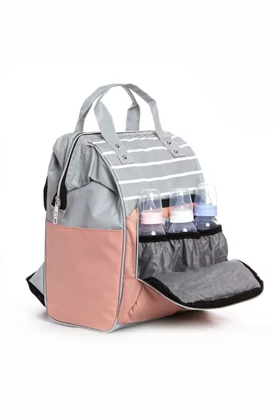 Рюкзак для ухода за ребенком с термосом для бутылочки, водонепроницаемый, с подвесным креплением