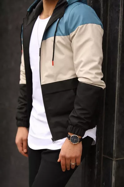 معطف مقاوم للماء مقاوم للرياح والمطر