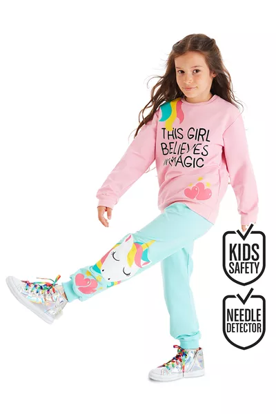 Girl Magic Girls' Tracksuit Set