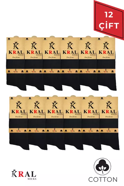  paires de chaussettes d'été en coton pour hommes, mi-longues, parfumées