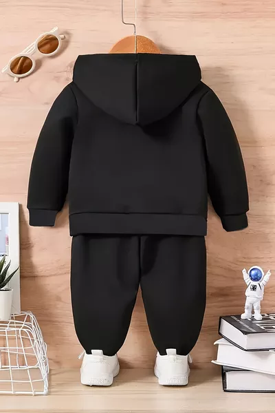 Premium Welpen-Print Ober- und Unterteil Babyset 