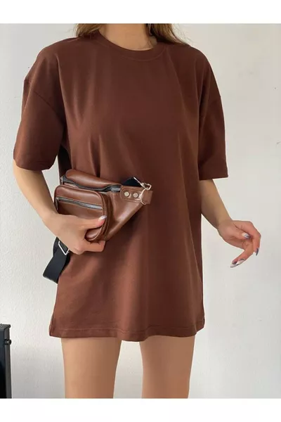 T-shirt basique oversize unisexe Newon