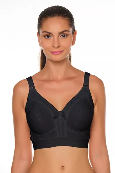 Сутиен с широка лента и оформящи чашки 