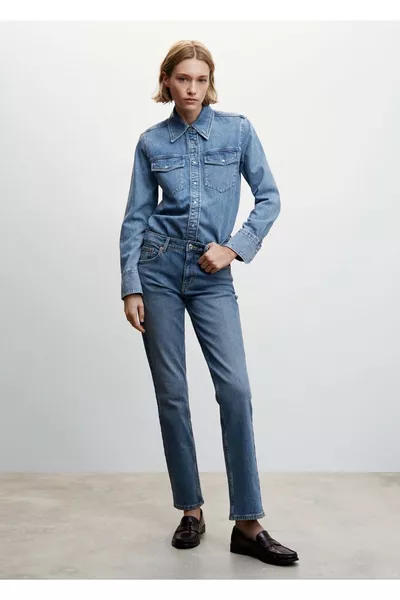 Jean Coupe Droite Confort Moyen