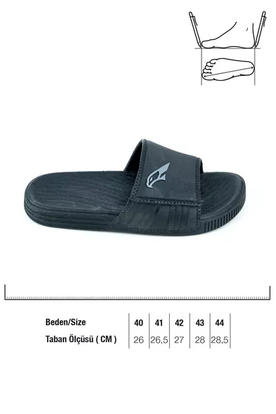 Yazlık Erkek Kaydırmaz Taban Terlik