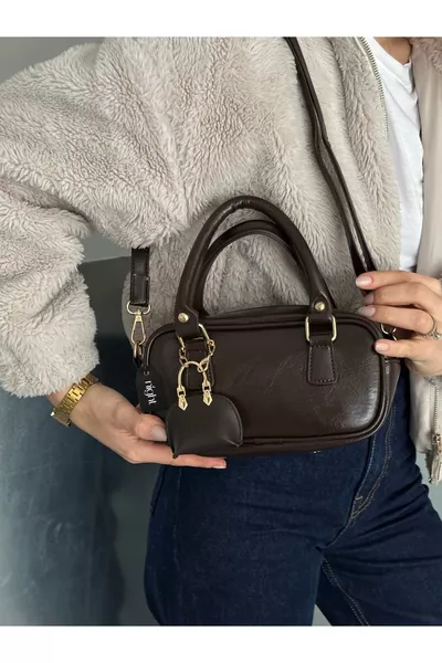 حقيبة يد وكتف نسائية من بوني موديل مع هدية شَارْم قهوة مُرّة