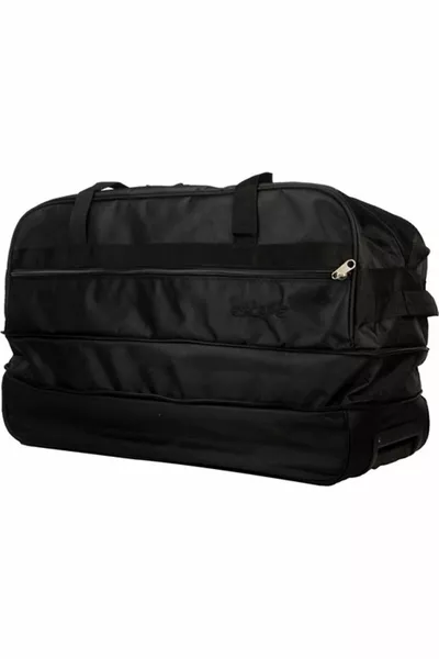  Black Large Expandable Wheeled Travel Bag