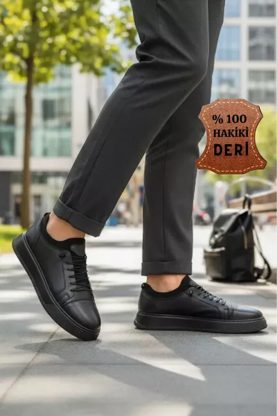 ERKEK İÇ DIŞ HAKİKİ NUBUK VE CİLT DERİ ULTRA RAHAT TAM ORTOPEDİK GÜNLÜK AYAKKABI