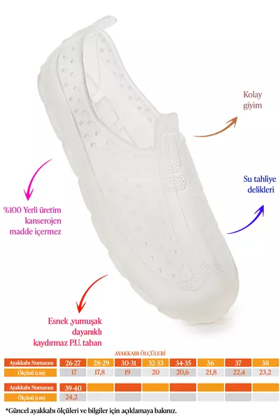 Elin Daily Sea Pool Girls' Beach Shoes