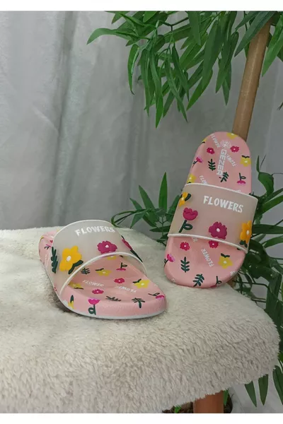 Piscine en plastique antidérapante à thème marguerite, chaussons pour mer, bain, balcon, terrasse, maison et rue