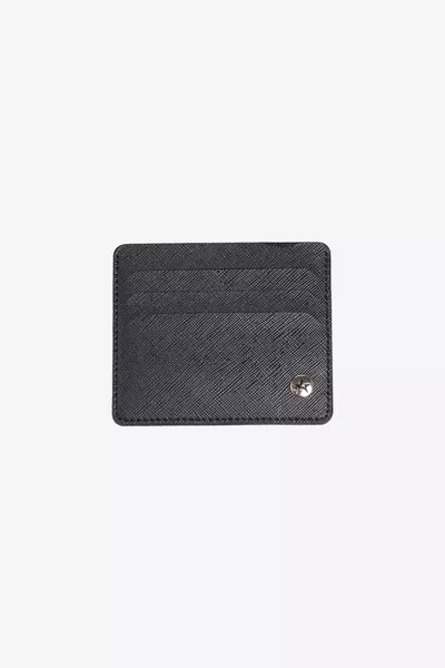 Men's Black Special Wooden Gift Box Belt - Card Holder Accessory Set Groom's Dowry