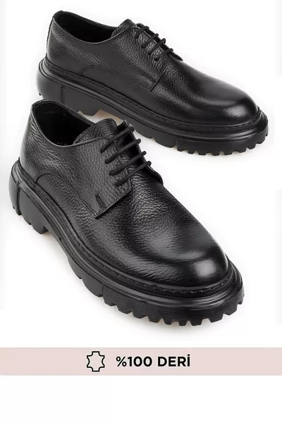 % Genuine Leather, Italian Design, Flortur Leather, Stitched, Leather Lined Men’s Shoes