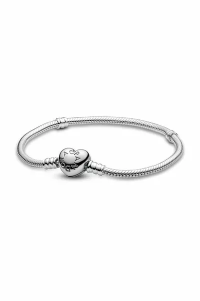 Moments Heart Clasp Bracelet