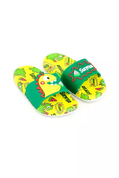 شبشب صيفي للأطفال الذكور بنعل مضاد للانزلاق