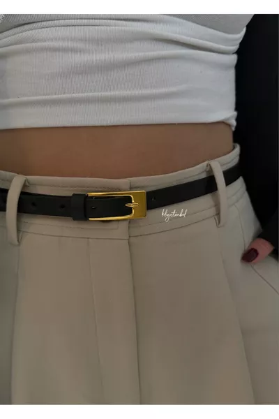 حزام مارلو جولد بمشبك  سم