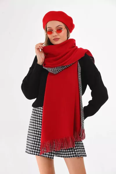 Felt Artist Scarf 2-Piece Set