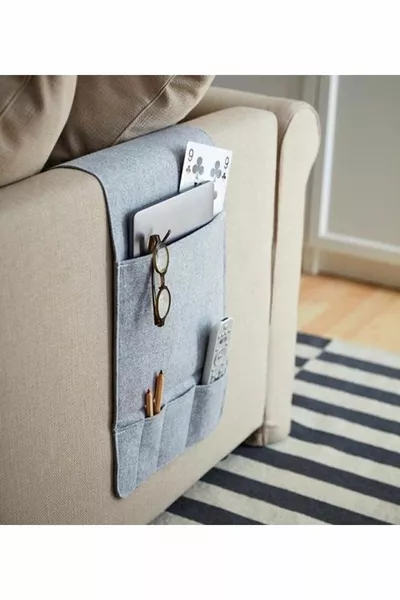 Портативный боковой столик с подлокотником и пультом