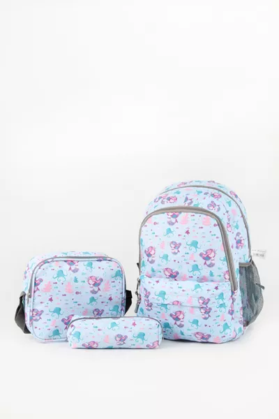 Set di 3 Zaini per Scuola Elementare