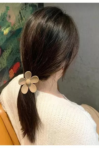 Women's Daisy Brown Latch Clasp Set of 3