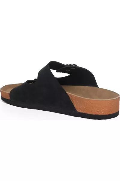 Unisex Orthopedic Sole Comfort Model Slippers Double-Strap Buckle Daily Comfortable Outdoor and Indoor Slippers