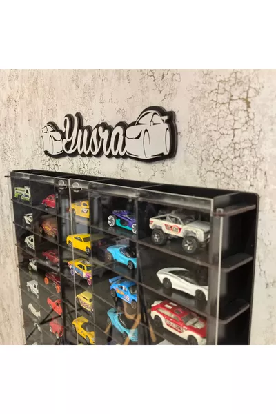 White Plexiglass Cover 1/ Scale Model Car Display Shelf Compatible with  Vehicles