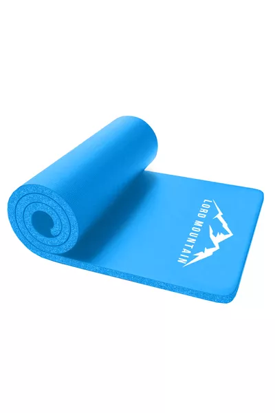 Premium Pilates Yoga Mat, Sports Mat, Exercise Mat, Pilates Cushion, Non-Slip Base, Cm Mm Blue