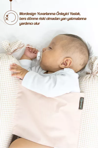 وسادة مضادة للتدحرج للأطفال، وسادة نوم جانبي للمولود الجديد، سلسلة بوفس