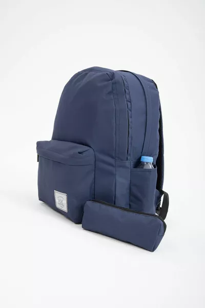 Sac à dos unisexe orthopédique imperméable avec compartiment pour ordinateur portable, léger, pour usage quotidien et scolaire, avec trousse