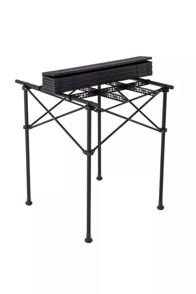 Klappbarer Camping- und Picknicktisch mit Rollbar-Unterstützung gegen Durchbiegen (mit Tragetasche)