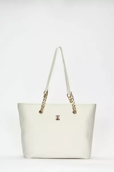 Print White Women's Shoulder Bag 