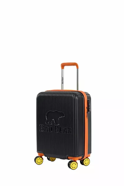 Logo Siyah Kabin Boy Tekerlekli ABS Valiz  Lt.