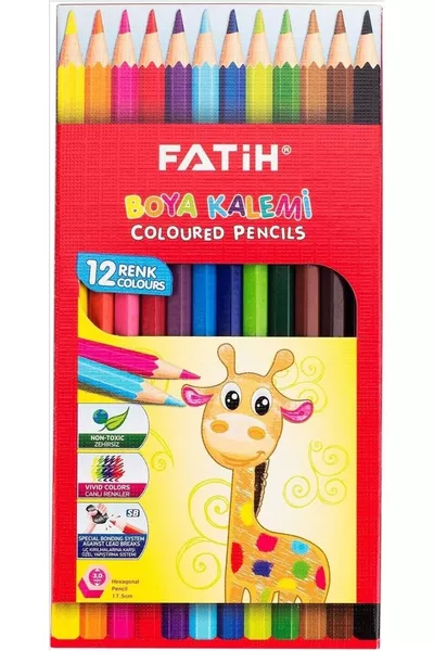 Комплект  пълноцветни сухи пастели в картонена кутия / 