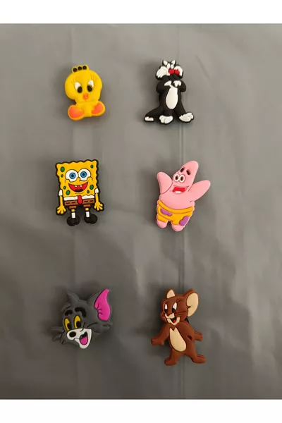 Декорации за чехли Jibbitz 6 специални фигури