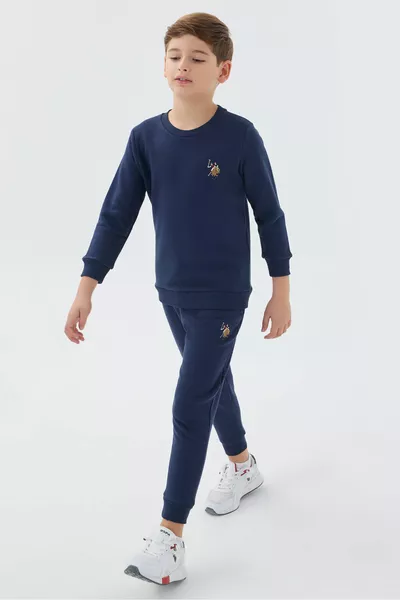 Ensemble de survêtement garçon bleu marine