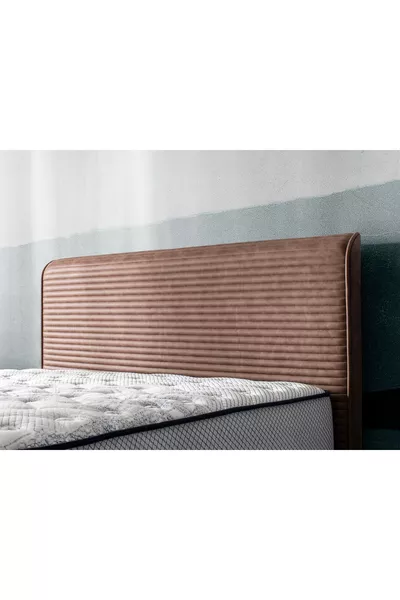 رأس سرير فردي بوسيتي باللون البني سم × سم