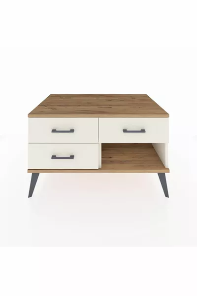 Kronos Dresser 3 Drawer Moonstone-Pine/Moonstone