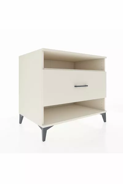 خزانة كرونوس بدرج واحد ورف واحد - حجر القمر