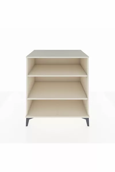 Commode Kronos 2 étagères Pierre de lune-Pierre de lune