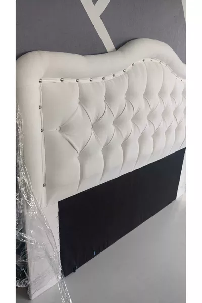 TÊTE DE LIT DOUBLE AVEC CADRE (DU FABRICANT)