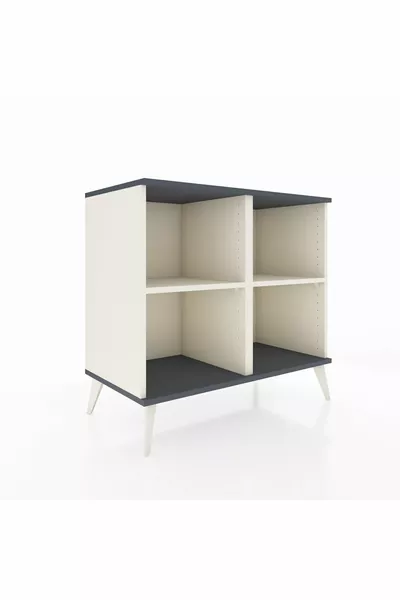 Hyperion Şifonyer 2 Raflı  Aytaşı-Antrasit/Aytaşı