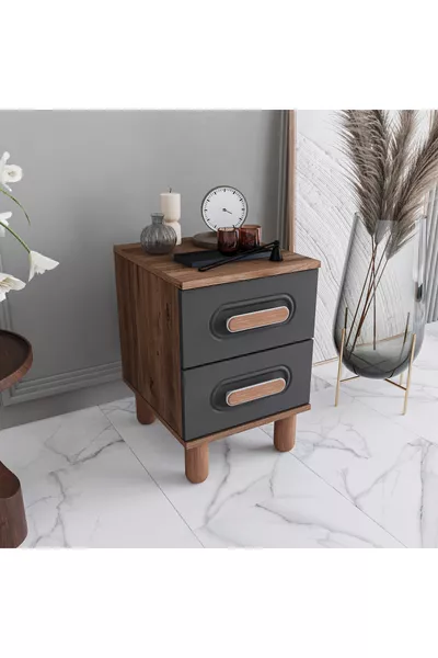 طاولة سرير أوتو بدرجتين MDF ٪