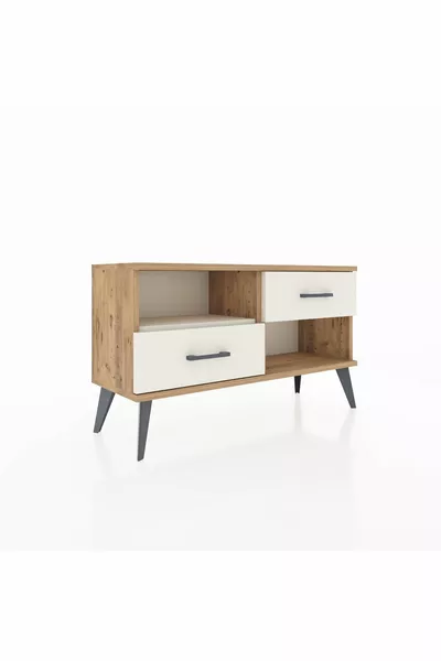 Arges Şifonyer Tek Raflı 2 Çekmeceli  Çam-Aytaşı