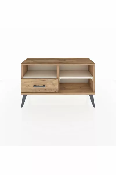 Arges Dresser with 2 Shelves and 1 Drawer Pine-Agate/Pine